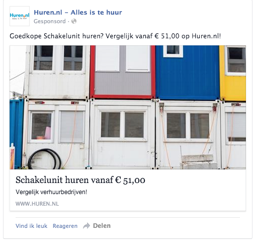 Facebook remarketing