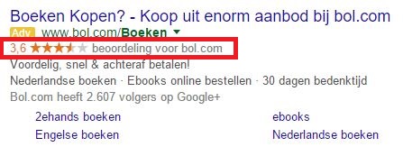 verkopersbeoordelingen